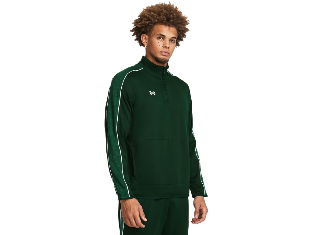 Under Armour Mens UA Command Warm-Up Quarter Zip - Heat Trapping