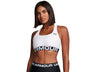 Under Armour Womens HeatGear Armour Mid Branded Sports Bra - Superior Comfort and Support