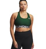 Under Armour Womens HeatGear Armour Mid Branded Sports Bra - Superior Comfort and Support