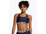 Under Armour Womens HeatGear Armour Mid Branded Sports Bra - Superior Comfort and Support