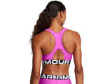 Under Armour Womens HeatGear Armour Mid Branded Sports Bra - Superior Comfort and Support