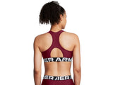 Under Armour Womens HeatGear Armour Mid Branded Sports Bra - Superior Comfort and Support