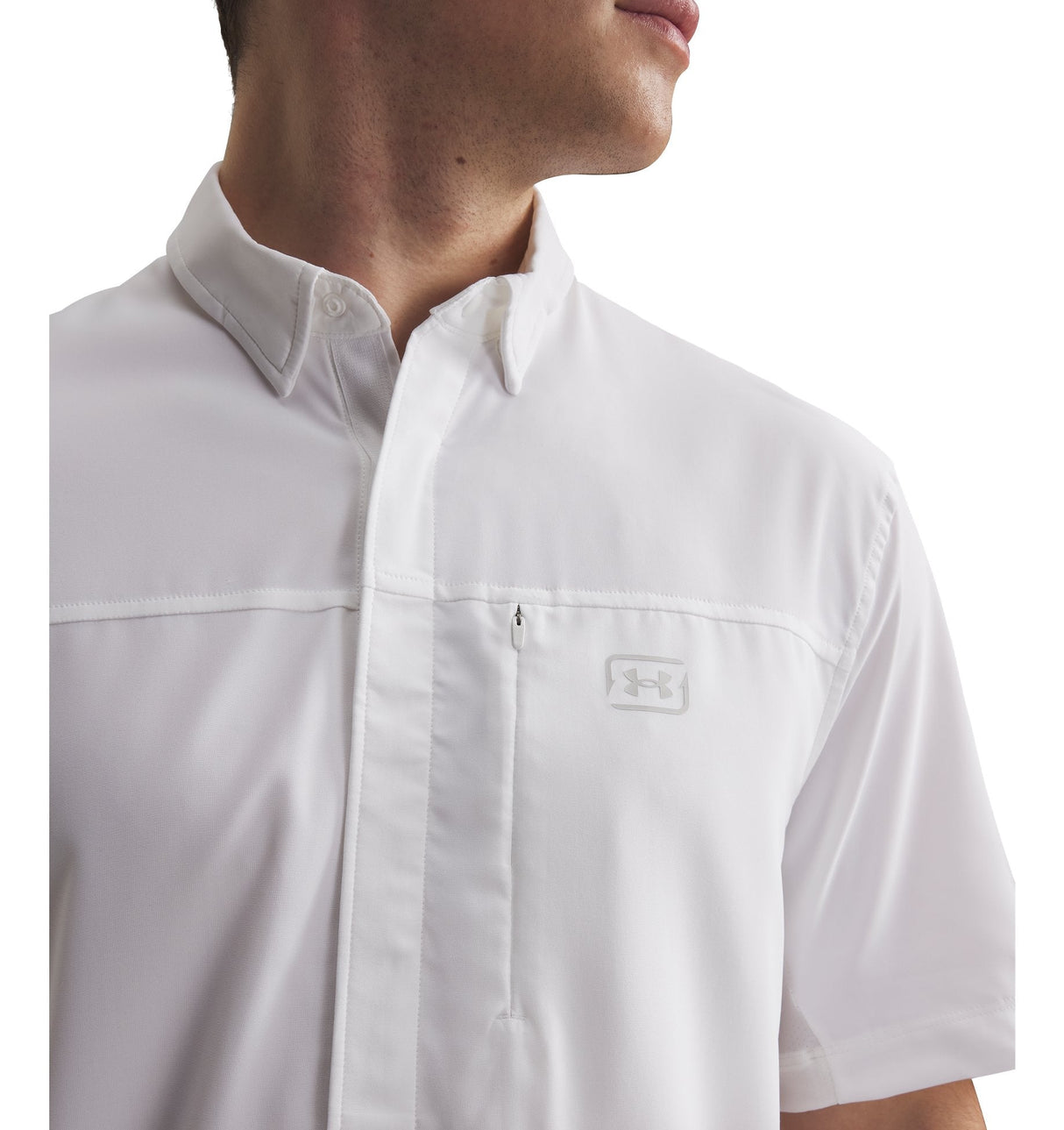 Under Armour Mens Fish Pro Hybrid Woven Shirt