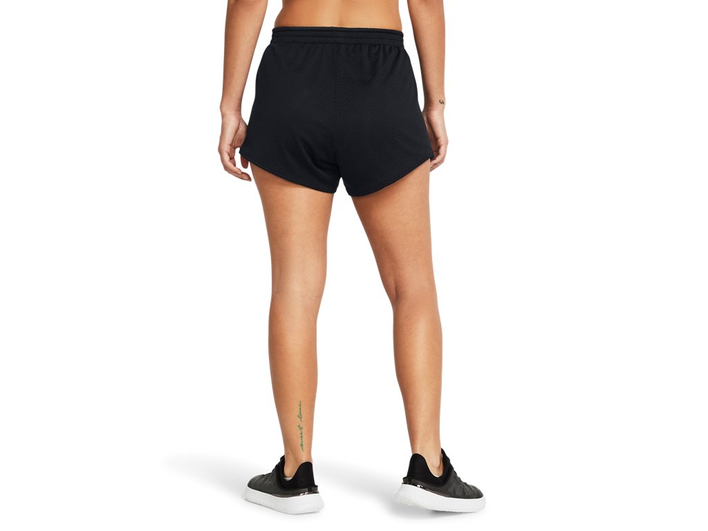 Under Armour Womens Tech Mesh 3 Inch Shorts - Breathable Fabric