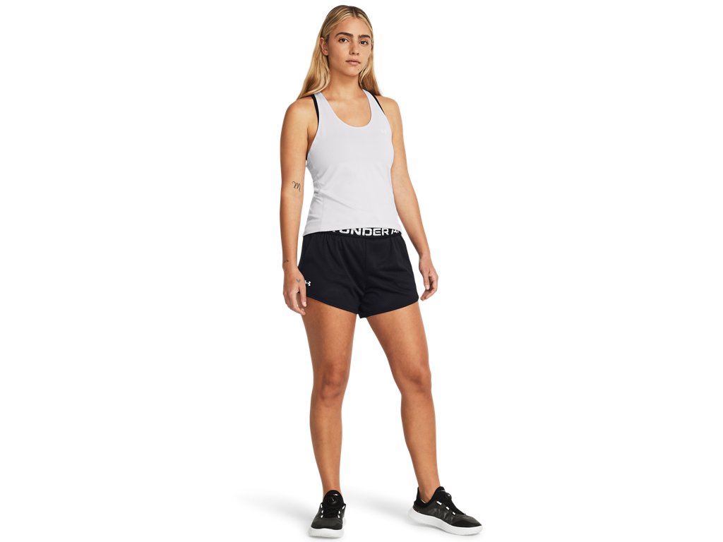 Under Armour Womens Tech Mesh 3 Inch Shorts - Breathable Fabric