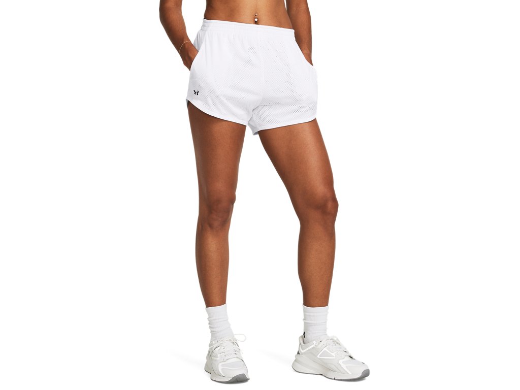 Under Armour Womens Tech Mesh 3 Inch Shorts - Breathable Fabric