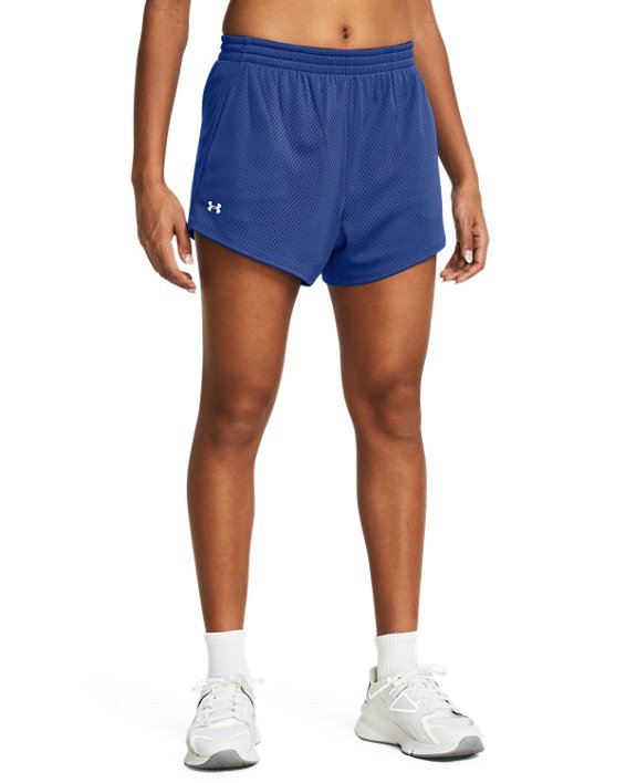 Under Armour Womens Tech Mesh 3 Inch Shorts - Breathable Fabric