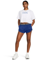 Under Armour Womens Tech Mesh 3 Inch Shorts - Breathable Fabric