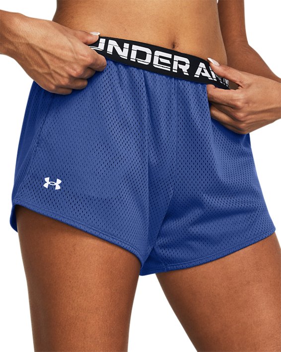 Under Armour Womens Tech Mesh 3 Inch Shorts - Breathable Fabric