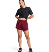Under Armour Womens Tech Mesh 3 Inch Shorts - Breathable Fabric