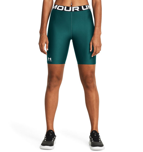 Under Armour Womens HeatGear 8-Inch Shorts - Sweat Wicking