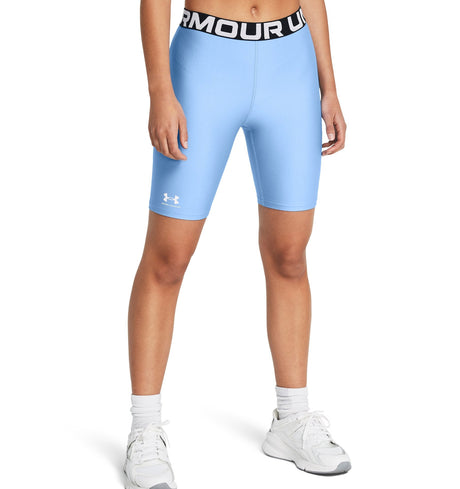 Under Armour Womens HeatGear 8-Inch Shorts - Sweat Wicking