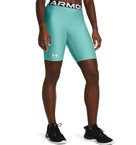 Under Armour Womens HeatGear 8-Inch Shorts - Sweat Wicking