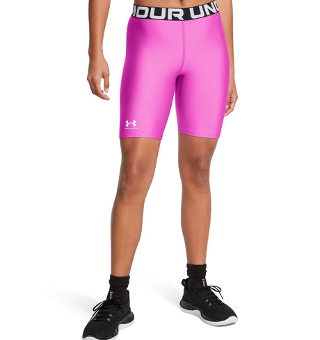 Under Armour Womens HeatGear 8-Inch Shorts - Sweat Wicking