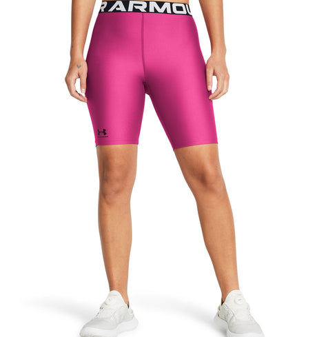 Under Armour Womens HeatGear 8-Inch Shorts - Sweat Wicking