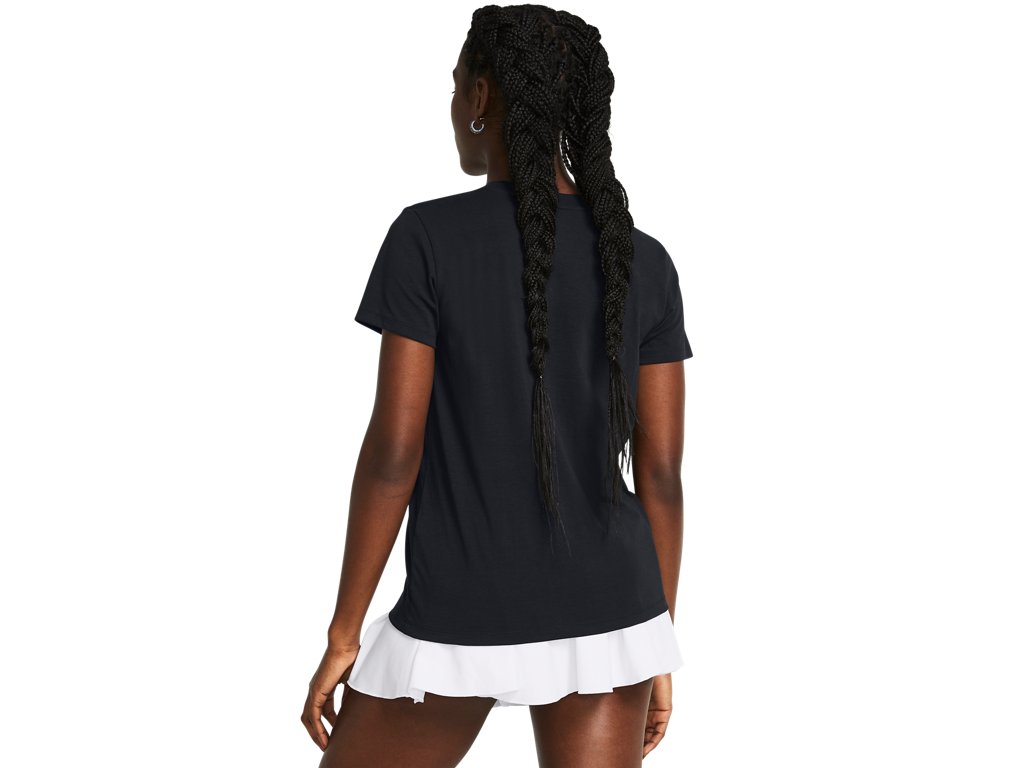 Under Armour Womens Rival Core Short Sleeve T-Shirt - Quick-Drying Cotton Blend