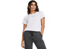 Under Armour Womens Rival Core Short Sleeve T-Shirt - Quick-Drying Cotton Blend