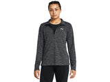 Under Armour Womens UA Tech Textured Half Zip Apparel - Quick Drying
