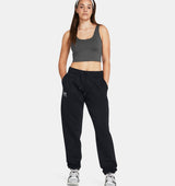 Under Armour Womens Essential Fleece Puddle Pants - Ultra-Soft Cotton Blend