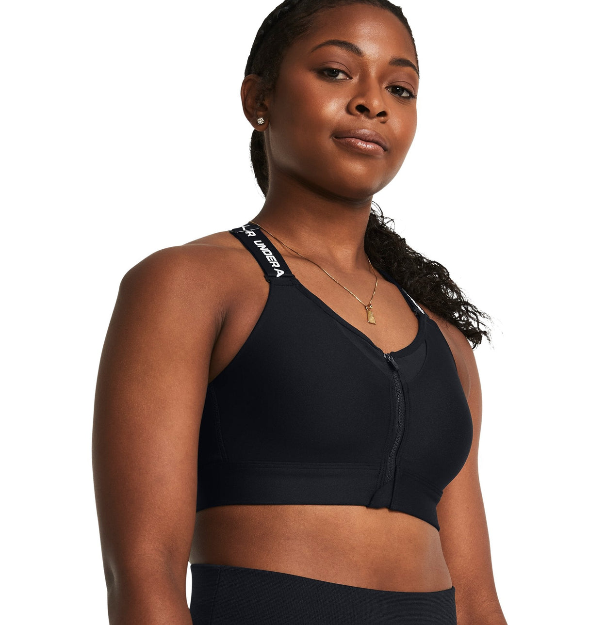 Under Armour Womens UA Infinity 2.0 High Zip Sports Bra - Tailored High-Support