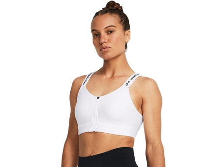 Under Armour Womens UA Infinity 2.0 High Zip Sports Bra - Tailored High-Support