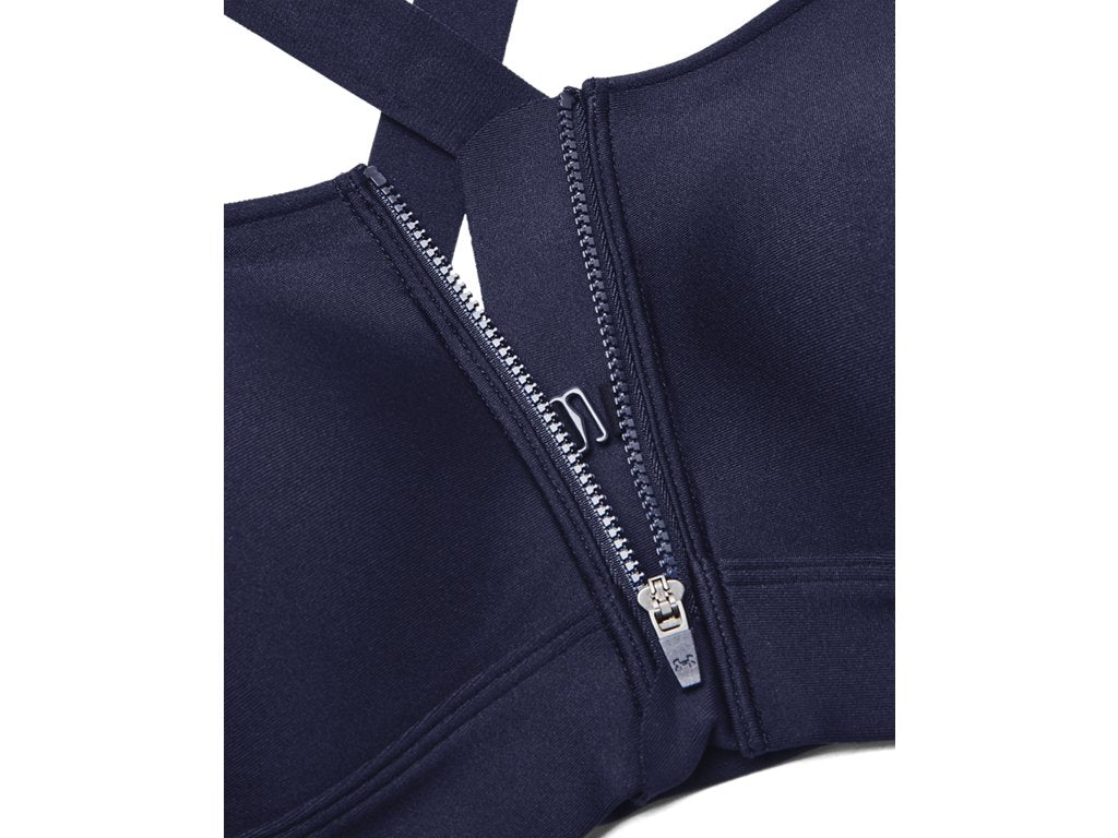 Under Armour Womens UA Infinity 2.0 High Zip Sports Bra - Tailored High-Support