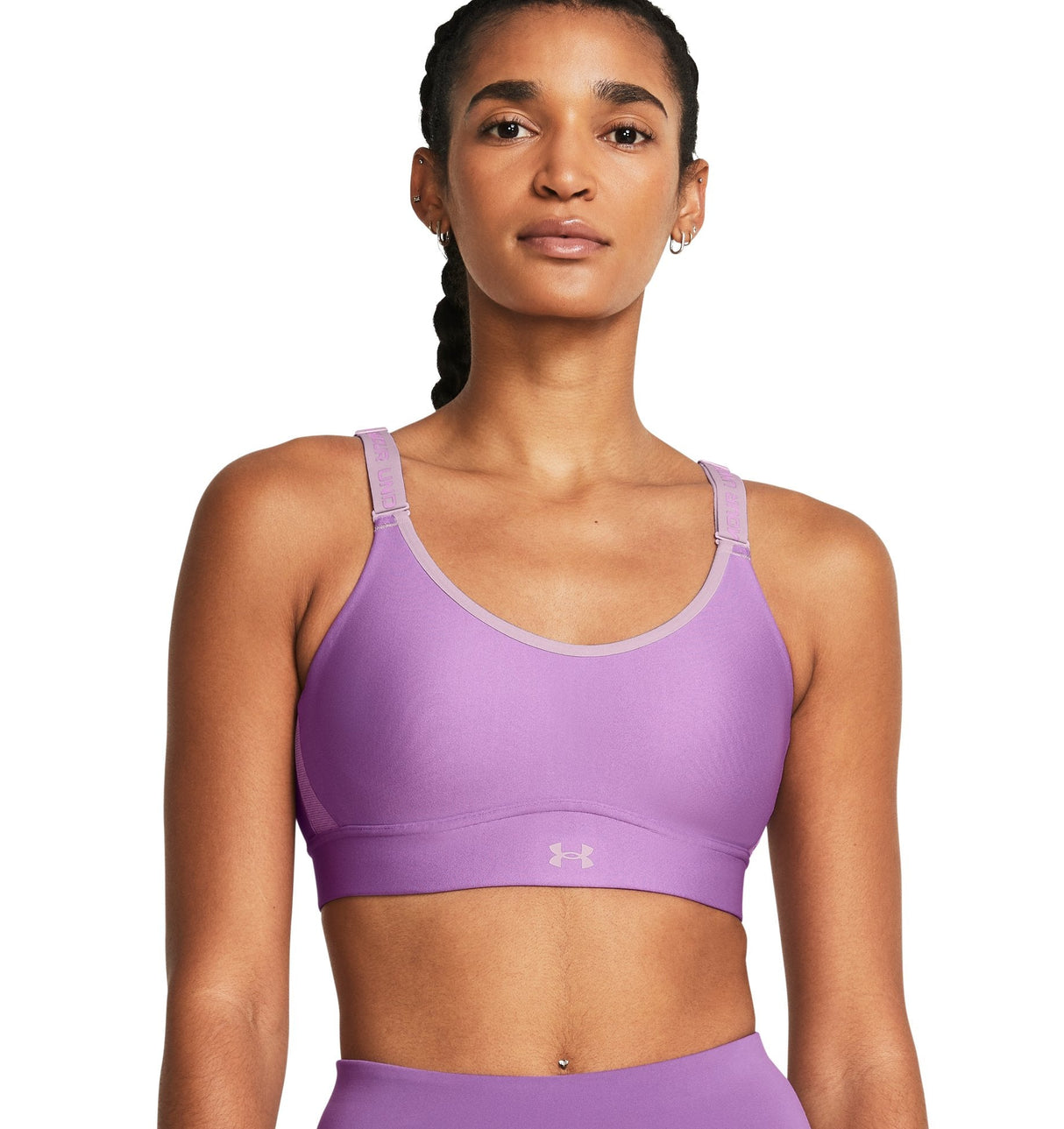 Under Armour Womens UA Infinity 2.0 Mid Sports Bra - Advanced Support Tech