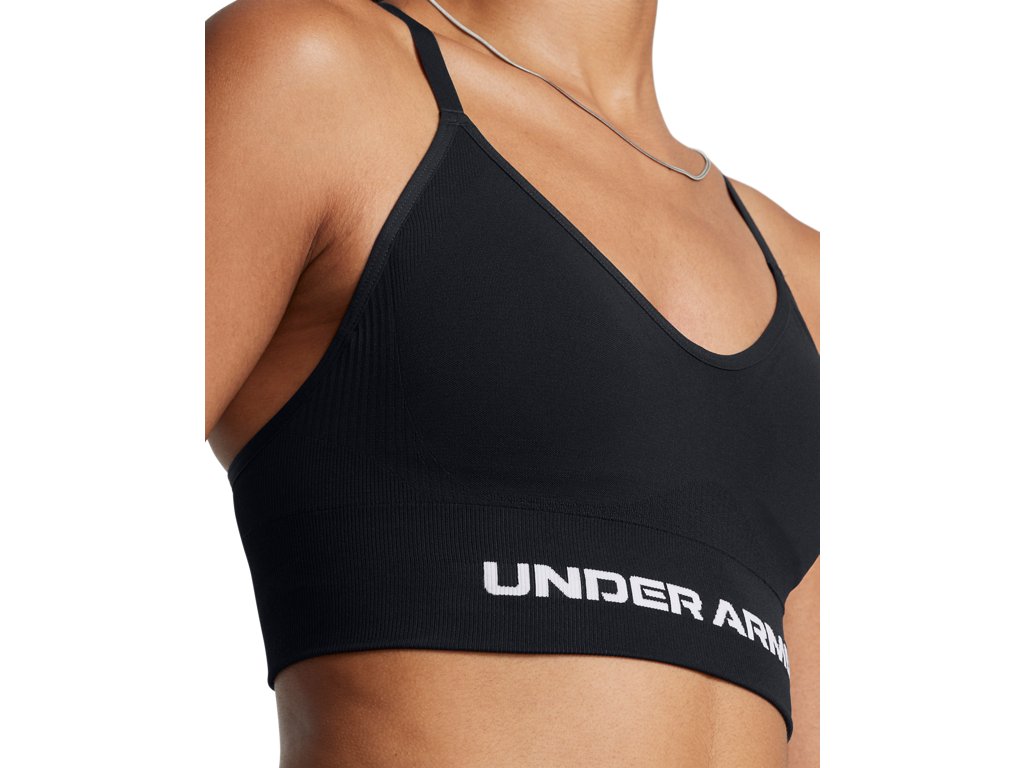 Under Armour Womens UA Vanish Seamless Low Sports Bra - Quick-Drying and Odor-Control Technology