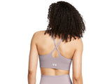 Under Armour Womens UA Vanish Seamless Low Sports Bra - Quick-Drying and Odor-Control Technology