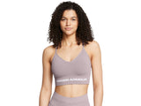 Under Armour Womens UA Vanish Seamless Low Sports Bra - Quick-Drying and Odor-Control Technology
