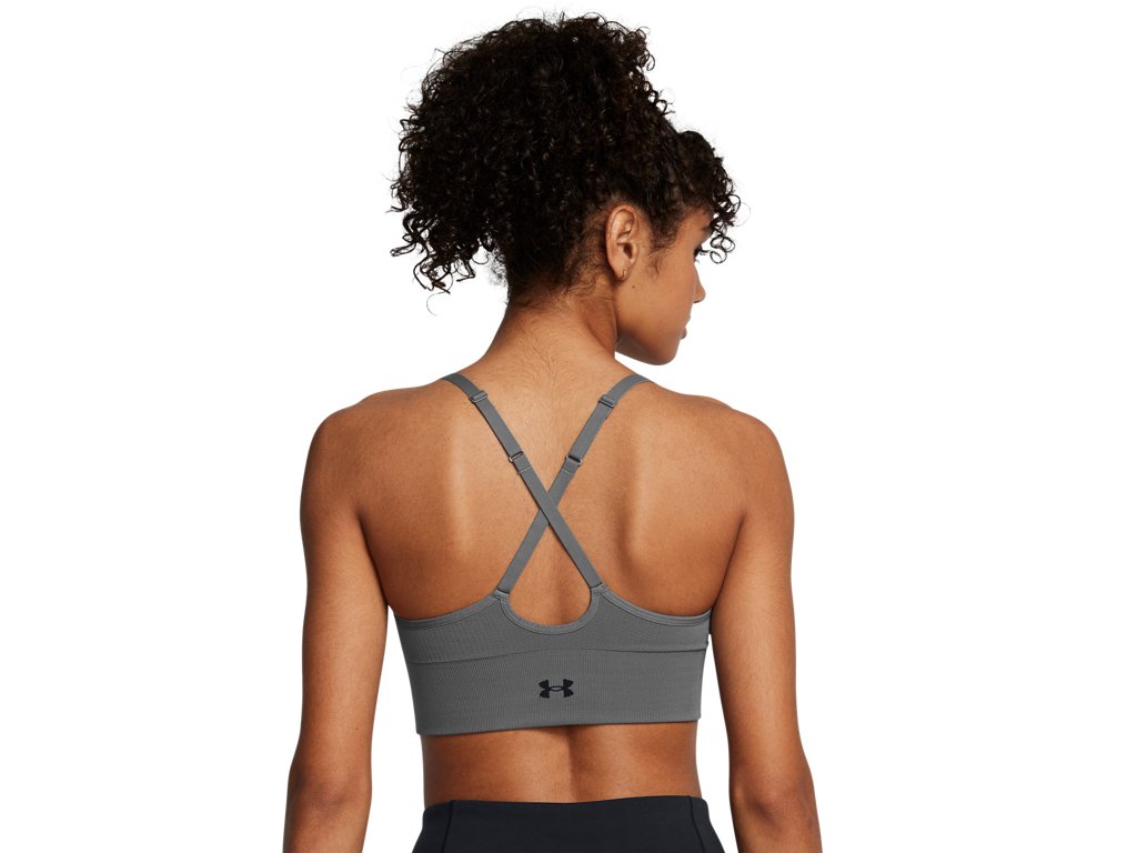 Under Armour Womens UA Vanish Seamless Low Sports Bra - Quick-Drying and Odor-Control Technology