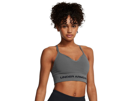 Under Armour Womens UA Vanish Seamless Low Sports Bra - Quick-Drying and Odor-Control Technology