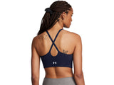 Under Armour Womens UA Vanish Seamless Low Sports Bra - Quick-Drying and Odor-Control Technology