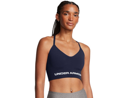Under Armour Womens UA Vanish Seamless Low Sports Bra - Quick-Drying and Odor-Control Technology