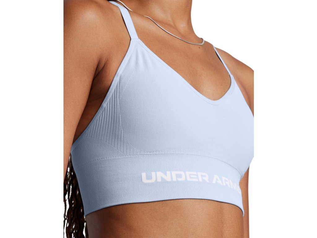 Under Armour Womens UA Vanish Seamless Low Sports Bra - Quick-Drying and Odor-Control Technology