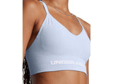 Under Armour Womens UA Vanish Seamless Low Sports Bra - Quick-Drying and Odor-Control Technology
