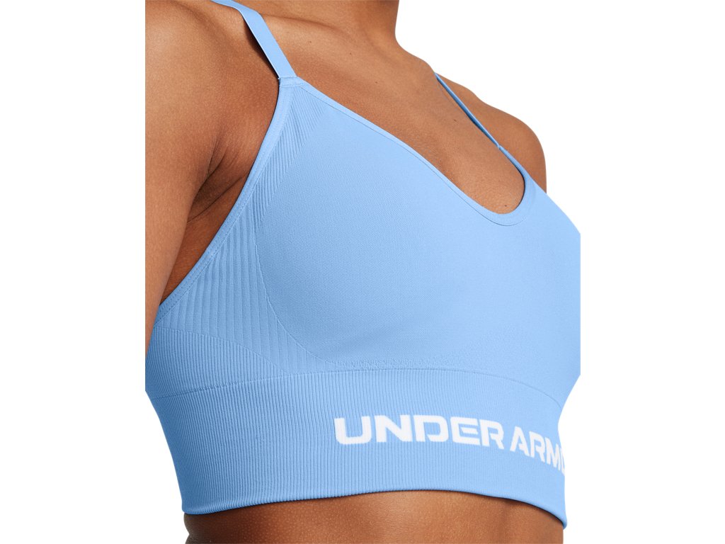 Under Armour Womens UA Vanish Seamless Low Sports Bra - Quick-Drying and Odor-Control Technology