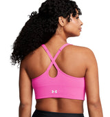 Under Armour Womens UA Vanish Seamless Low Sports Bra - Quick-Drying and Odor-Control Technology