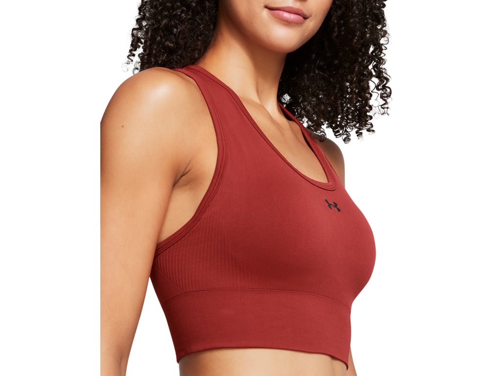 Under Armour Womens Vanish Seamless Mid Sports Bra - Medium Impact Support