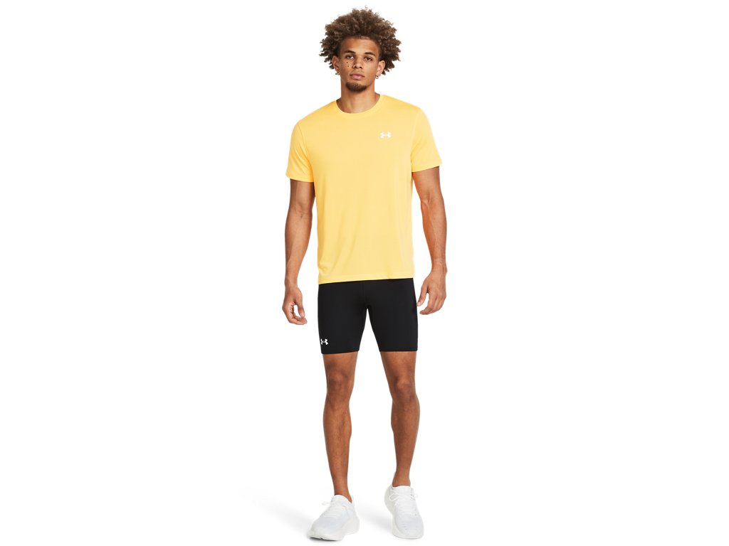 Under Armour Mens UA Launch Half Tights - HeatGear Sweat-Wicking Technology