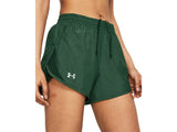 Under Armour Womens Fly-By Heather 3" Shorts - Sweat Wicking