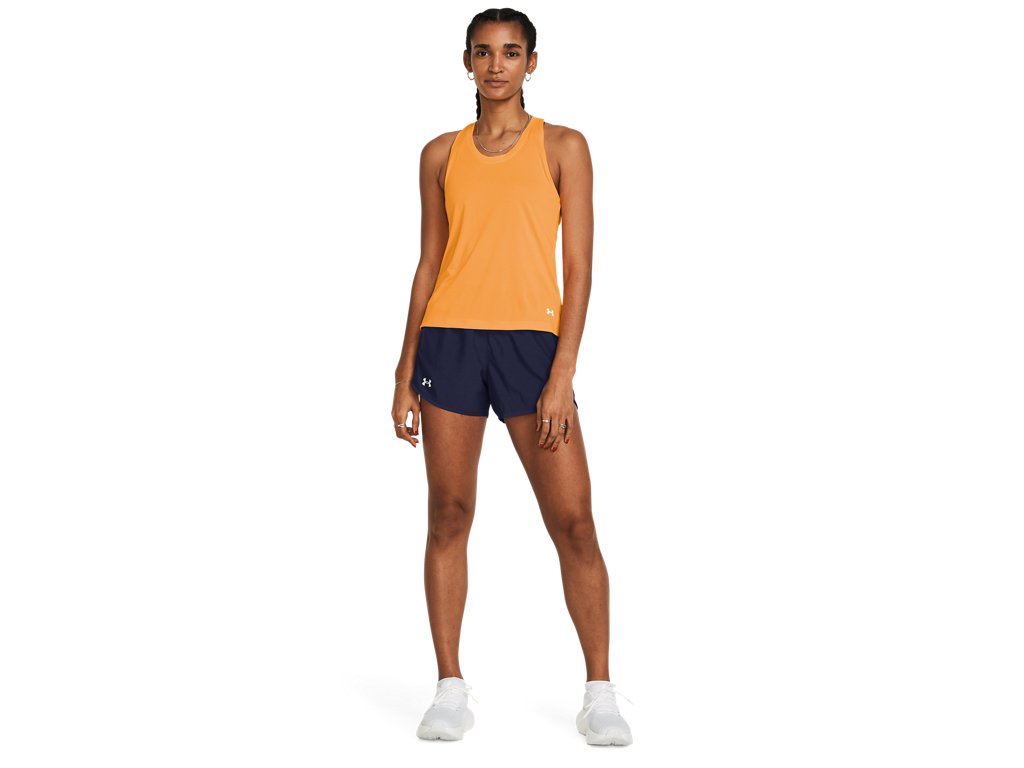 Under Armour Womens Fly-By Heather 3" Shorts - Sweat Wicking