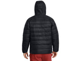 Under Armour Mens Legend Down Hooded Jacket - Water Repellent and Insulated