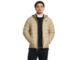 Under Armour Mens Legend Down Hooded Jacket - Water Repellent and Insulated