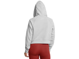 Under Armour Womens Rival Fleece Crop Full-Zip - Ultra-Soft and Warm