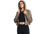 Under Armour Womens Rival Fleece Crop Full-Zip - Ultra-Soft and Warm