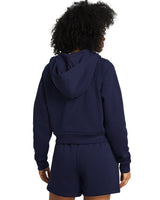 Under Armour Womens Rival Fleece Crop Full-Zip - Ultra-Soft and Warm