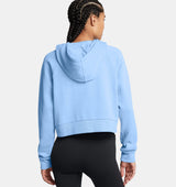Under Armour Womens Rival Fleece Crop Full-Zip - Ultra-Soft and Warm