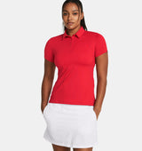 Under Armour Womens UA Tee To Green Polo - Sweat-Wicking and Heat-Battling Comfort