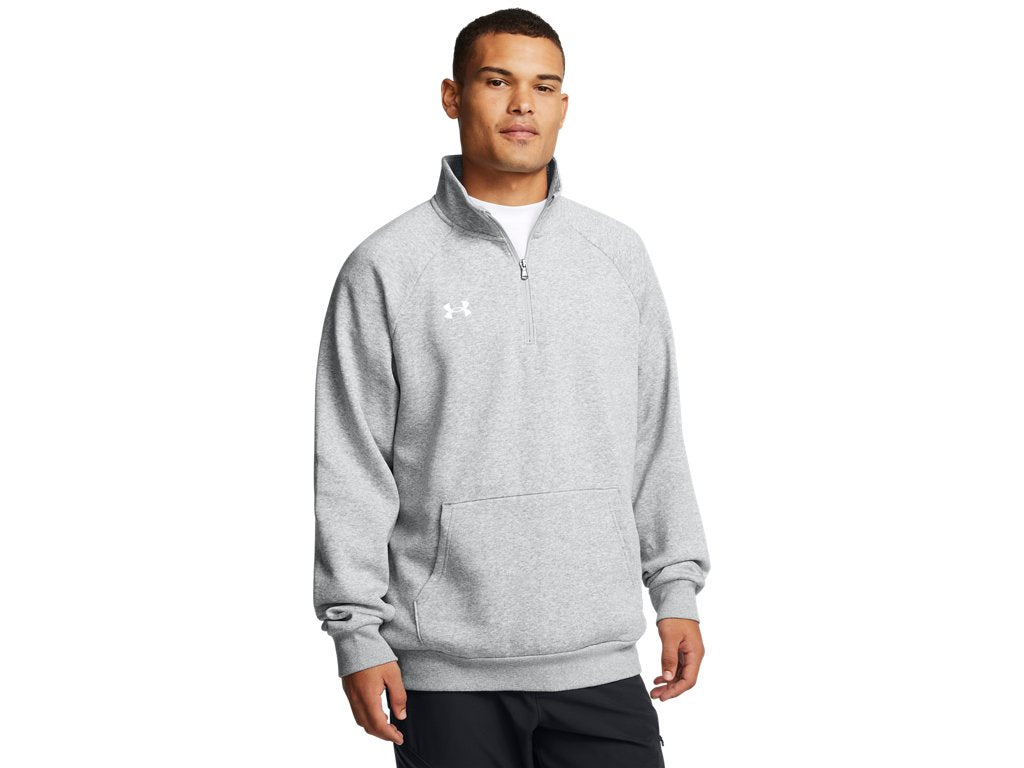 Under Armour Mens UA Rival Fleece 村 Zip Sweatshirt - Ultra-Soft Interior